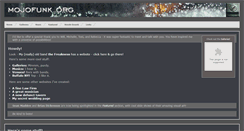 Desktop Screenshot of mojofunk.org